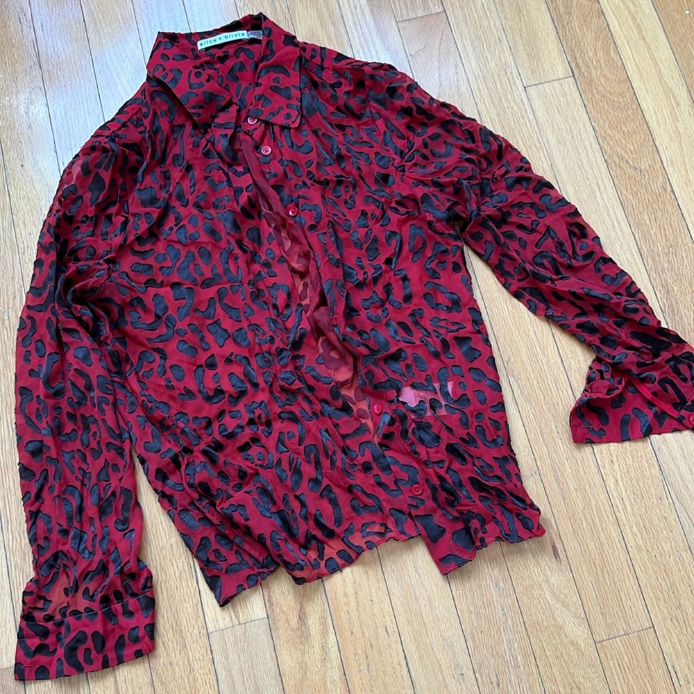 Alice and Olivia willow blouse